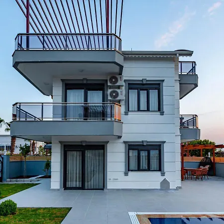 Villa With Jacuzzi, Sauna, And Pool For 7 People In Serik, Belek - Awz 167-3